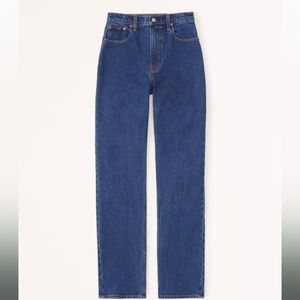 A&F Ultra High Rise 90s Straight Jean